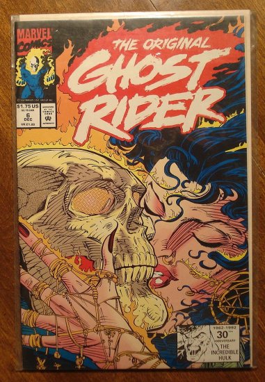 The original Ghost Rider #6 comic book - Marvel comics