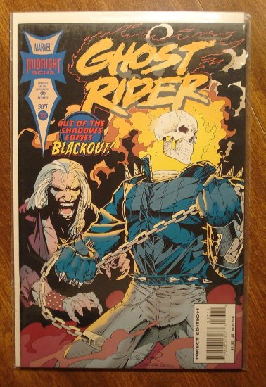 Ghost Rider #53 comic book - Marvel comics