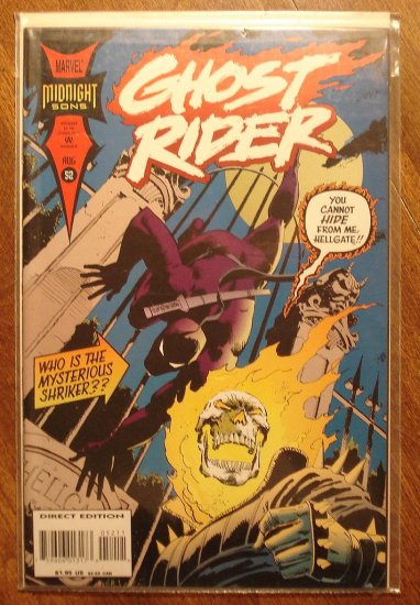 Ghost Rider #52 comic book - Marvel comics