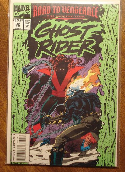 Ghost Rider #42 comic book - Marvel comics