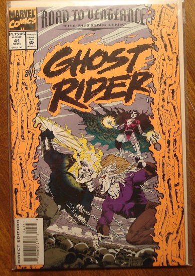 Ghost Rider #41 comic book - Marvel comics