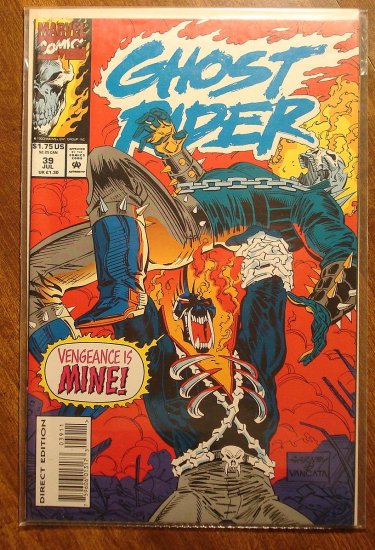 Ghost Rider #39 comic book - Marvel comics