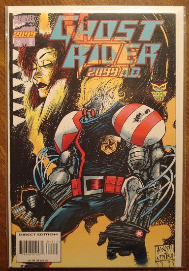 Ghost Rider 2099 #16 comic book - Marvel comics
