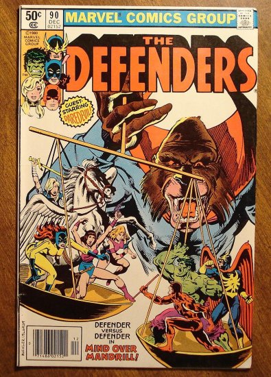 The Defenders #90 comic book - Marvel comics