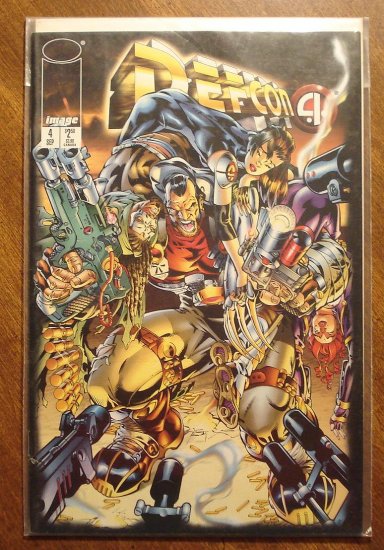 Defcon 4 #4 comic book - Image comics