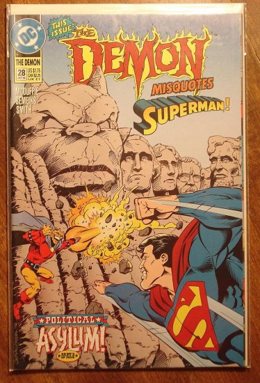 The Demon #30 comic book - DC comics - w/ Superman!