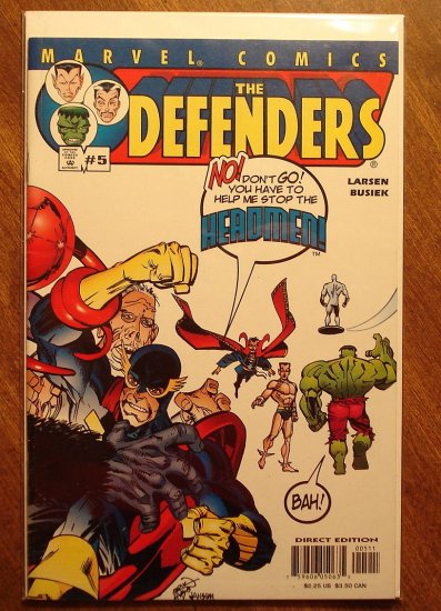 The Defenders #5 (2001) comic book - Marvel comics