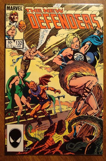 The Defenders #132 comic book - Marvel comics