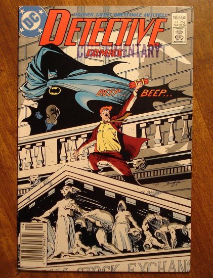Detective Comics #594 comic book - DC Comics, Batman
