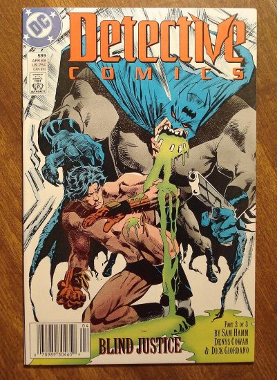 Detective Comics #599 comic book - DC Comics, Batman