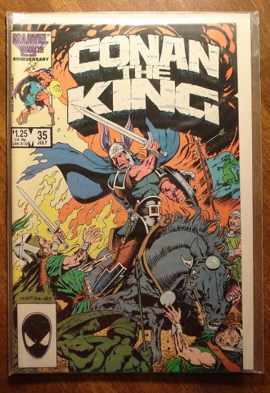 Conan The King #35 comic book - Marvel comics