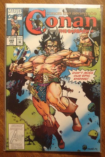 Conan The Barbarian #269 comic book - Marvel comics