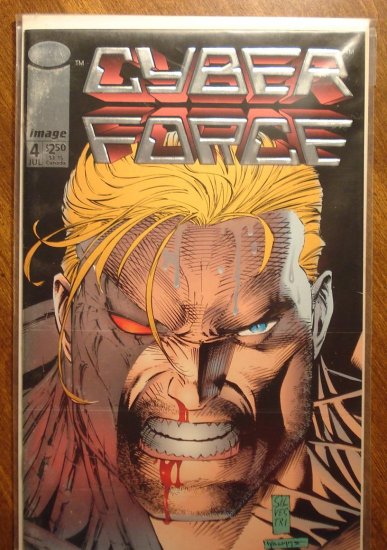 CyberForce #4 comic book - Image comics, cyber force