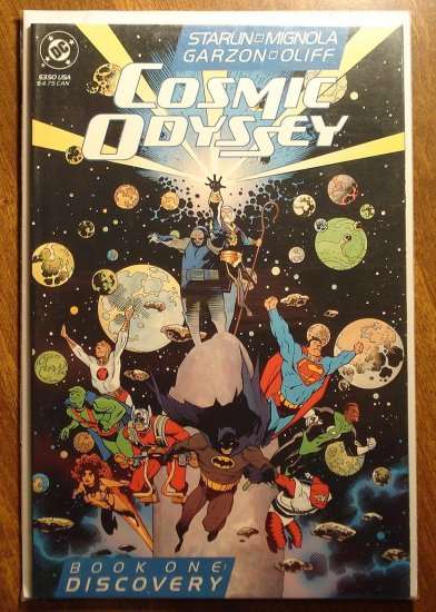 Cosmic Odyssey #1 comic book - DC Comics, Jim Starlin, Mike Mignola