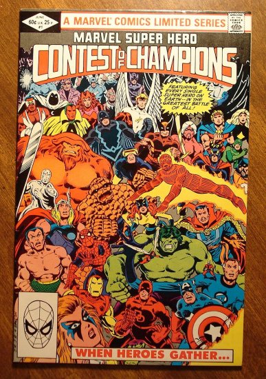 Contest of Champions #1 (1982) comic book VF - Marvel comics