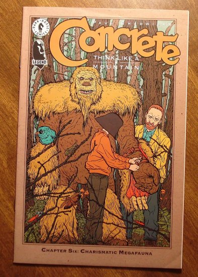 Concrete: Think Like a Mountain #6 (VG) comic book - Dark Horse Comics