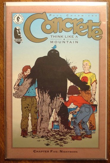 Concrete: Think Like a Mountain #5 comic book - Dark Horse Comics