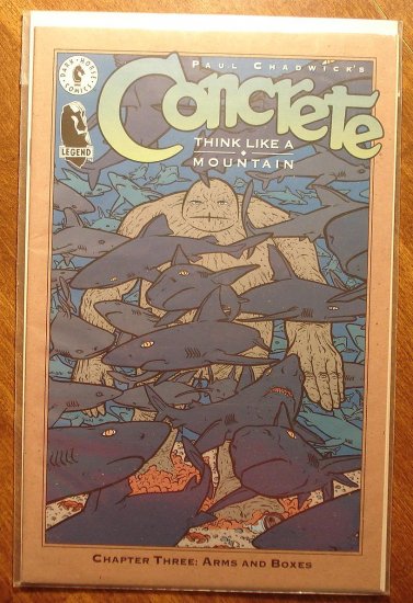 Concrete: Think Like a Mountain #3 comic book - Dark Horse Comics