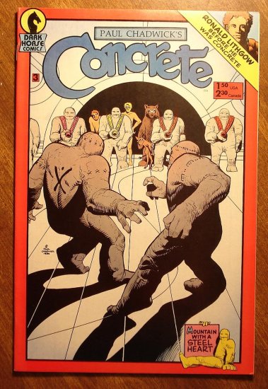 Concrete #3 comic book - Dark Horse Comics