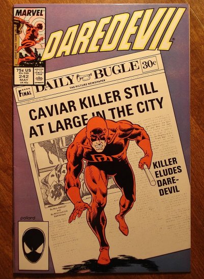 Daredevil #242 comic book - Marvel Comics