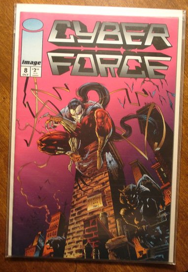 CyberForce #8 comic book - Image comics, cyber force