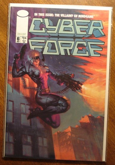 CyberForce #6 comic book - Image comics, cyber force