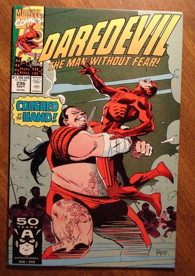 Daredevil #296 comic book - Marvel Comics