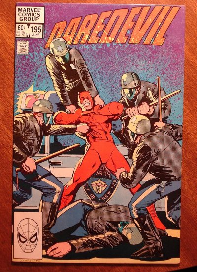 Daredevil #195 comic book - Marvel Comics