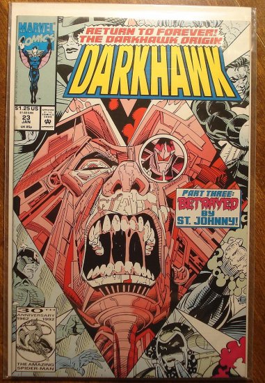 Darkhawk #23 comic book - Marvel Comics
