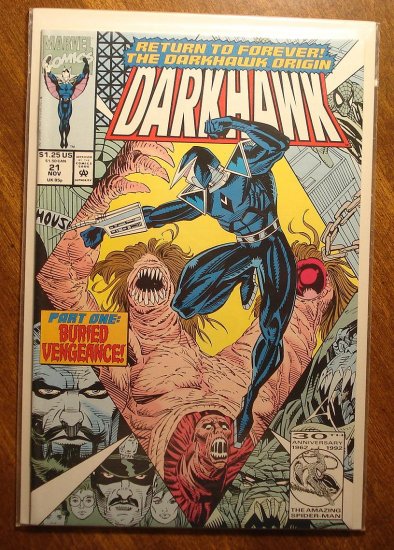 Darkhawk #21 comic book - Marvel Comics