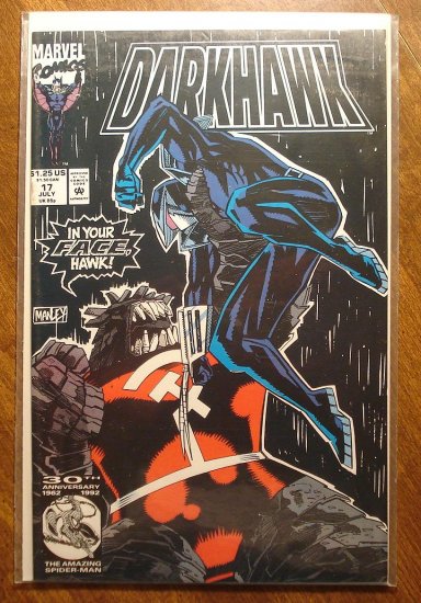 Darkhawk #17 comic book - Marvel Comics