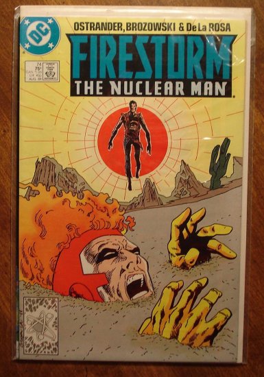 Firestorm The Nuclear Man #74 comic book - DC Comics