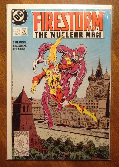 Firestorm The Nuclear Man #72 comic book - DC Comics