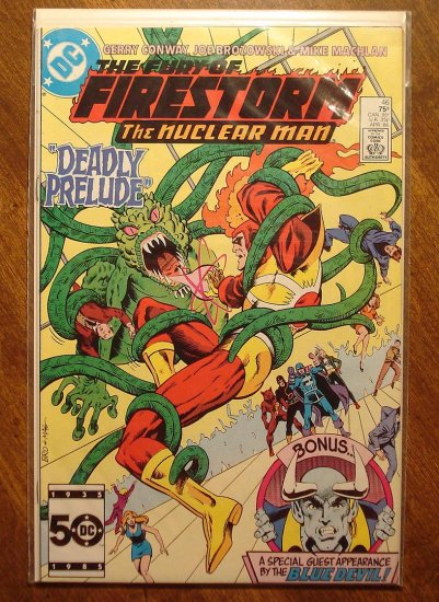 Firestorm The Nuclear Man #46 comic book - DC Comics