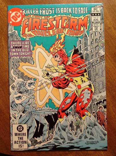 Firestorm The Nuclear Man #3 comic book - DC Comics
