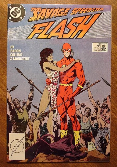DC Comics - The Flash #10 comic book (1980's series)