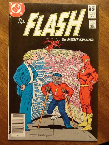 The Flash #317 comic book - DC Comics