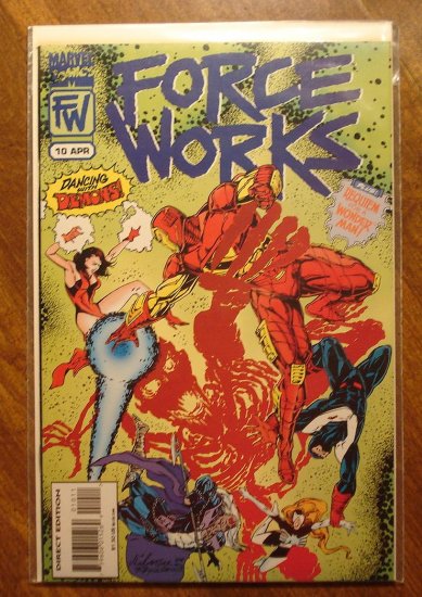 Force Works #10 comic book - Marvel Comics