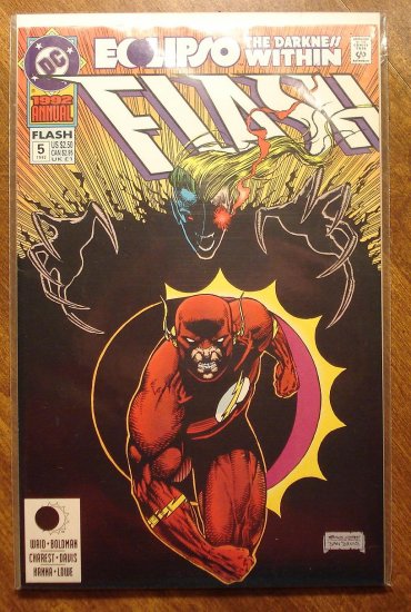 DC Comics - The Flash Annual #5 comic book (1980's series)