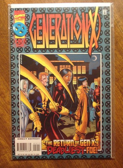 Generation X #12 comic book - Marvel comics