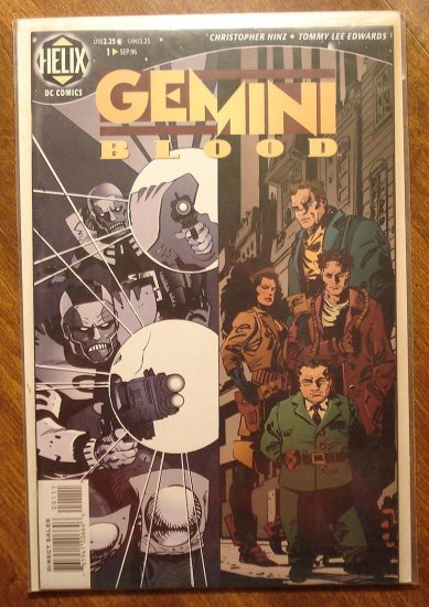 Gemini Blood #1 comic book - DC (Helix) Comics