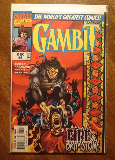 Gambit #4 (1997) comic book - Marvel comics