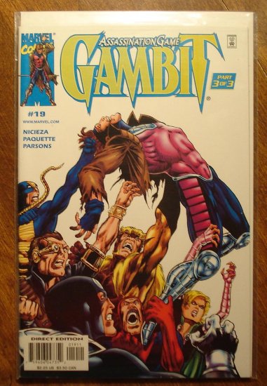 Gambit #19 comic book - Marvel comics