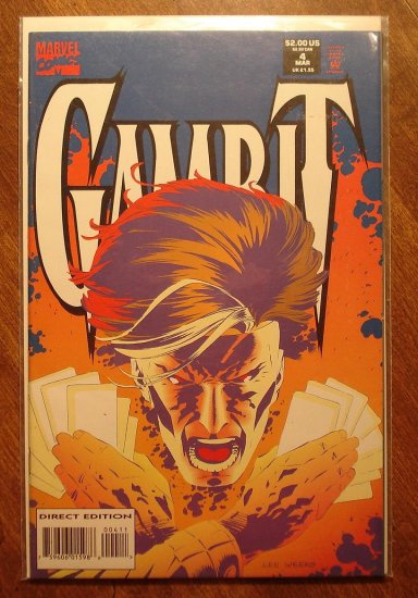 Gambit #4 (mini-series) comic book - Marvel comics