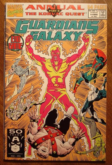 Guardians of the Galaxy Annual #1 comic book - Marvel comics