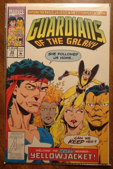 Guardians of the Galaxy #34 comic book - Marvel comics