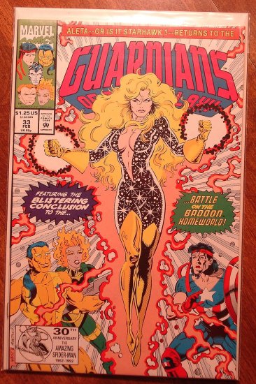 Guardians of the Galaxy #33 comic book - Marvel comics