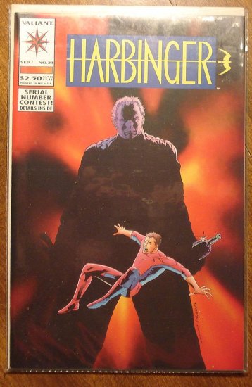 Harbinger #21 comic book - Valiant comics