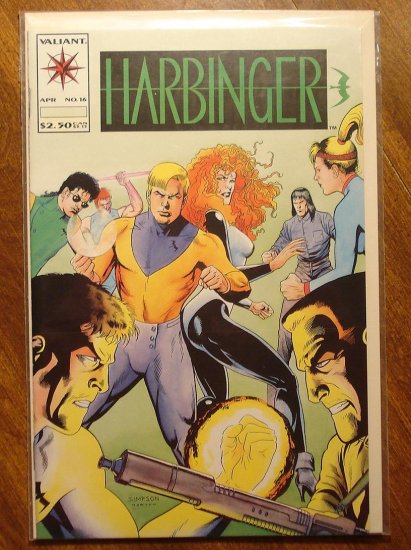 Harbinger #16 comic book - Valiant comics