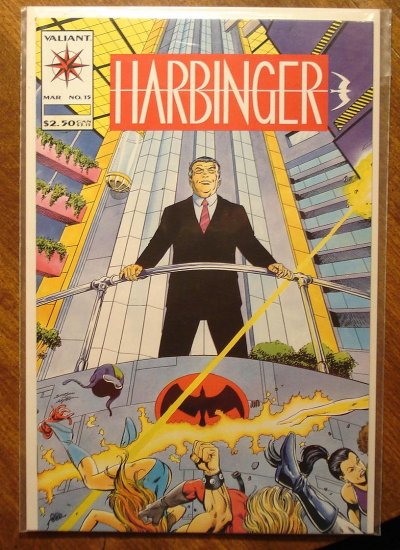 Harbinger #15 comic book - Valiant comics